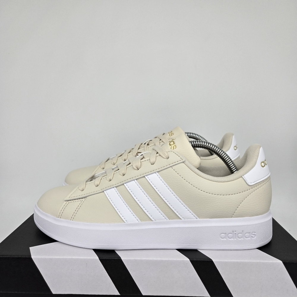 New adidas Grand Court 2.0 Alumina Cloud White Women's Shoes Size 6.5